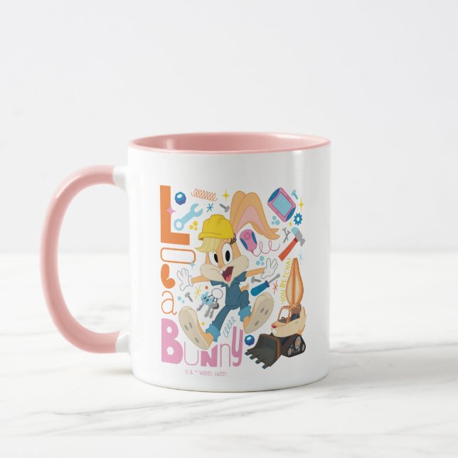 BUGS BUNNY BUILDERS™| Lola Bunny Byggnadsverktyg Mugg (Vänster)