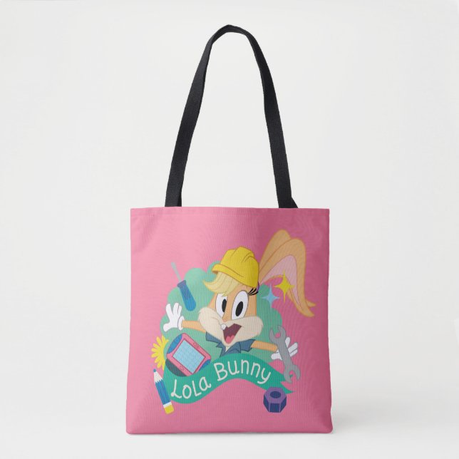 BUGS BUNNY BUILDERS™| Lola Bunny Character Graphic Tygkasse (Framsida)