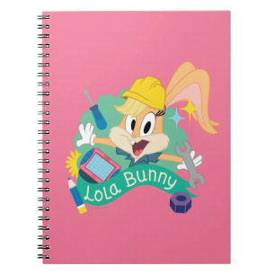BUGS BUNNY BUILDERS™ Lola Bunny Karaktärs Grafik Anteckningsbok