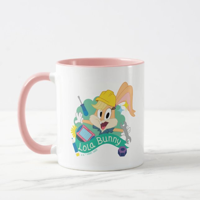 BUGS BUNNY BUILDERS™| Lola Bunny Karaktärsdesign Mugg (Vänster)