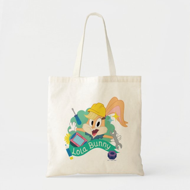 BUGS BUNNY BUILDERS™| Lola Bunny Karaktärsdesign Tygkasse (Framsidan)