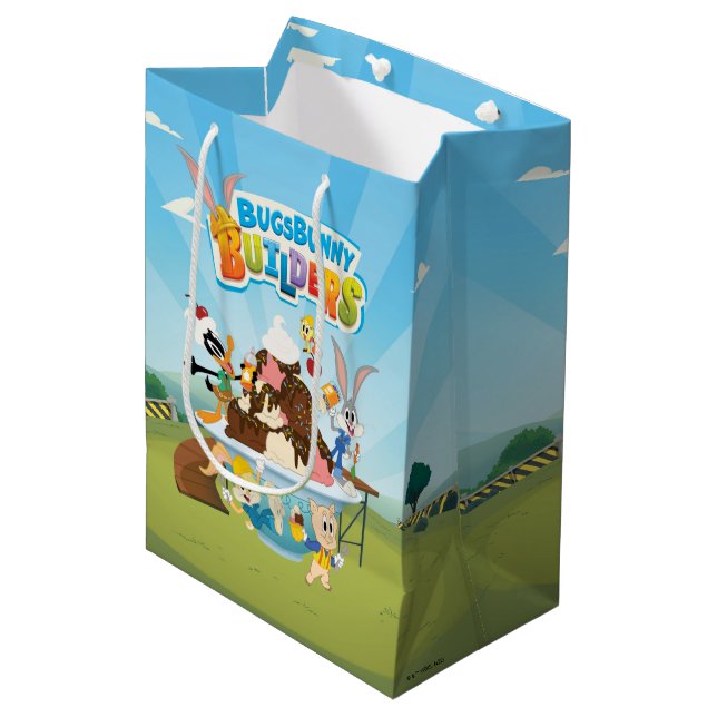 BUGS BUNNY BUILDERS™| Looney Builders Glassis (Framsidan Vinklad)