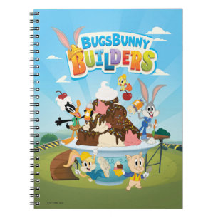BUGS BUNNY BUILDERS™ Looney Builders Glassis Anteckningsbok