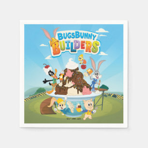 BUGS BUNNY BUILDERS™ Looney Builders Glassis Pappersservett