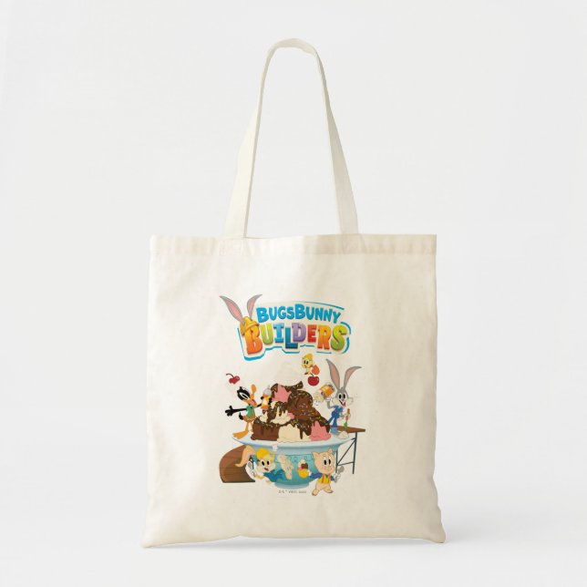 BUGS BUNNY BUILDERS™| Looney Builders Glassis Tygkasse (Framsidan)