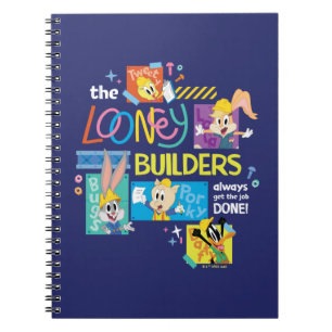 BUGS BUNNY BUILDERS™ Looney Builders-kollage Anteckningsbok
