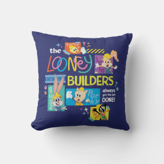 BUGS BUNNY BUILDERS™| Looney Builders-kollage Kudde