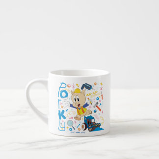 BUGS BUNNY BUILDERS™| Porky Pig Arbetsredskap Espressomugg