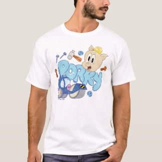 BUGS BUNNY BUILDERS™| Porky Sketch-konst T Shirt