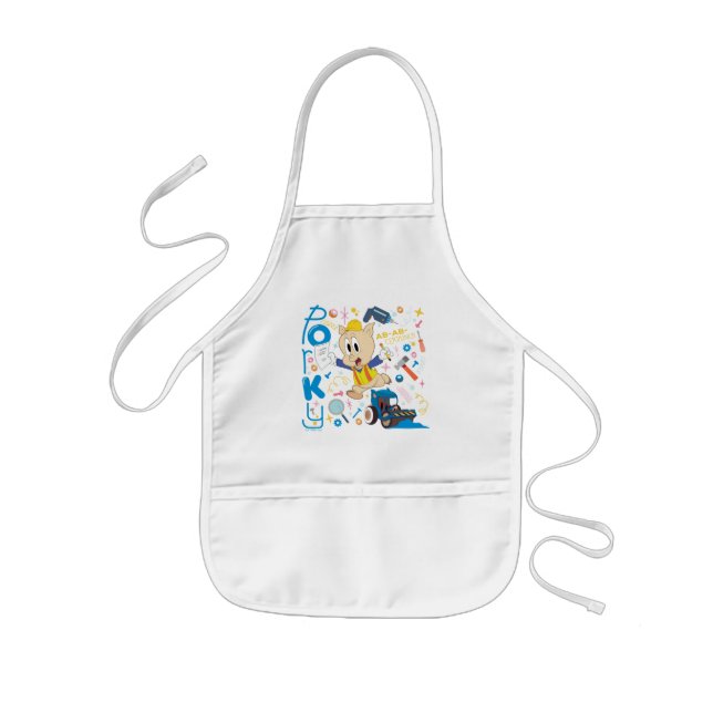 BUGS BUNNY BUILDERS™| Pucky Piggs arbetsverktyg Barnförkläde (Framsidan)