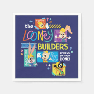 BUGS BUNNY BUILDERS™ The Looney Builders Collage Pappersservett
