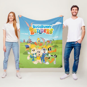 BUGS BUNNY BUILDERS™ The Looney Builders Group Fleecefilt