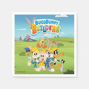 BUGS BUNNY BUILDERS™ The Looney Builders-gruppen Pappersservett