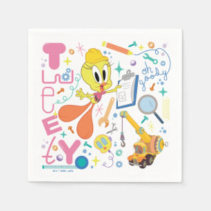BUGS BUNNY BUILDERS™ TWEETY™ Arbetsredskap Pappersservett