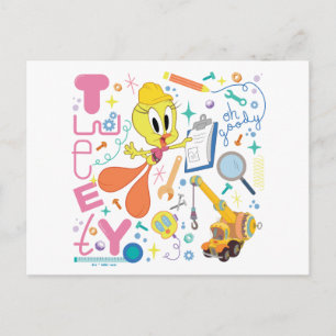 BUGS BUNNY BUILDERS™ TWEETY™ Arbetsredskap Vykort