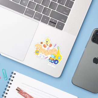 BUGS BUNNY BUILDERS™| TWEETY™ Sketch Art Klistermärken