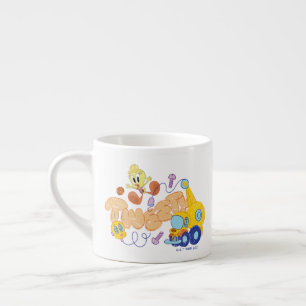 BUGS BUNNY BUILDERS™ TWEETY™ Skisskonst Espressomugg