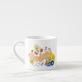 BUGS BUNNY BUILDERS™| TWEETY™ Skisskonst Espressomugg