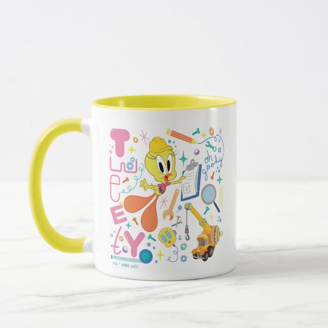 BUGS BUNNY BUILDERS™| TWEETY™ Work Tools Mugg (Vänster)
