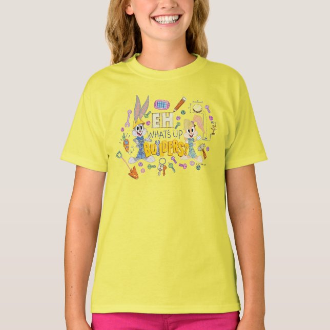 BUGS BUNNY BUILDERS™| Vad händer, byggare? T Shirt (Framsida)