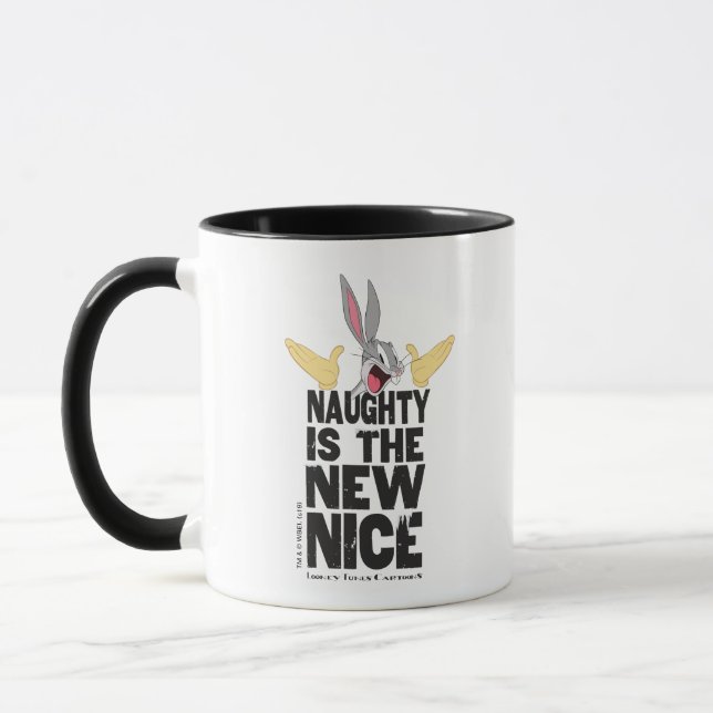 BUGS BUNNY™ "Busig Är Det Nya Svina" Mugg (Vänster)