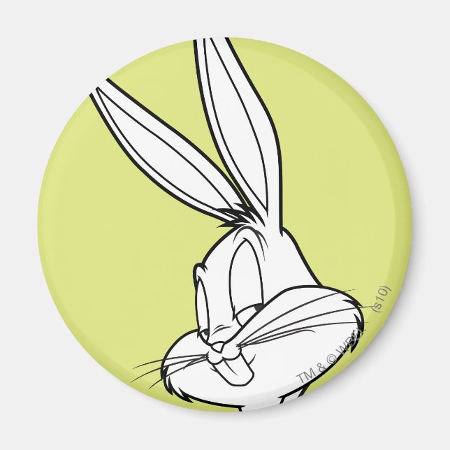 BUGS BUNNY™ Busig Magnet (Framsidan)