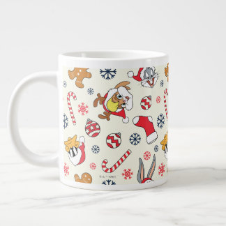BUGS BUNNY™, DAFFY DUCK™ & Lola Julmönster Jumbo Mugg