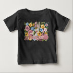 BUGS BUNNY™ Floral Embroidery Graphic T Shirt<br><div class="desc">Check out BUGS BUNNY™ surrounded by flowers in this embroidery style graphic! Wear on a fun graphic tee,  grab on a cozy blanket,  or tote bag! Shop this design on even more custom Zazzle gifts!</div>