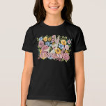 BUGS BUNNY™ Floral Embroidery Graphic T Shirt<br><div class="desc">Check out BUGS BUNNY™ surrounded by flowers in this embroidery style graphic! Wear on a fun graphic tee,  grab on a cozy blanket,  or tote bag! Shop this design on even more custom Zazzle gifts!</div>