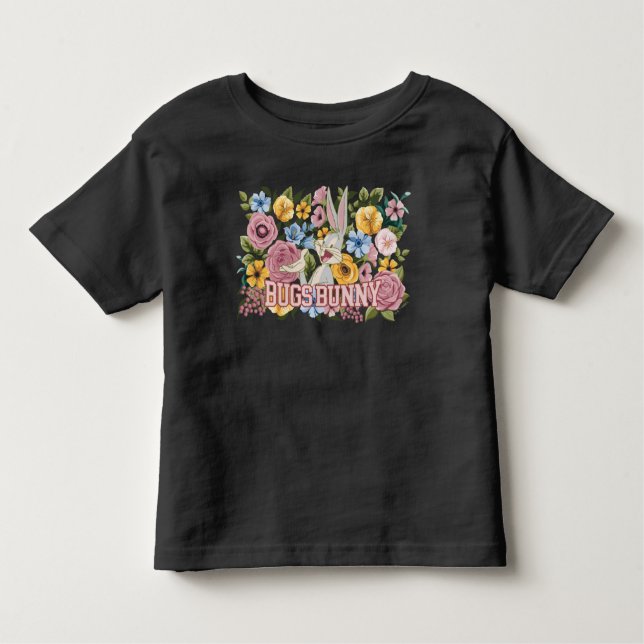 BUGS BUNNY™ Floral Embroidery Graphic T Shirt (Framsida)
