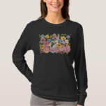 BUGS BUNNY™ Floral Embroidery Graphic T Shirt<br><div class="desc">Check out BUGS BUNNY™ surrounded by flowers in this embroidery style graphic! Wear on a fun graphic tee,  grab on a cozy blanket,  or tote bag! Shop this design on even more custom Zazzle gifts!</div>