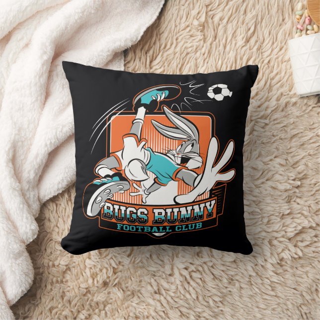 BUGS BUNNY™ Football Club Badge Kudde (Filt)