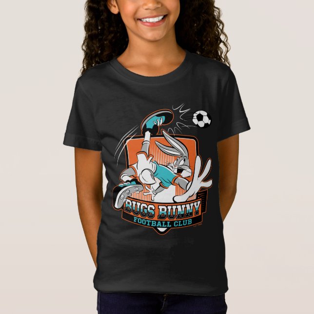 BUGS BUNNY™ Football Club Badge T Shirt (Framsida)