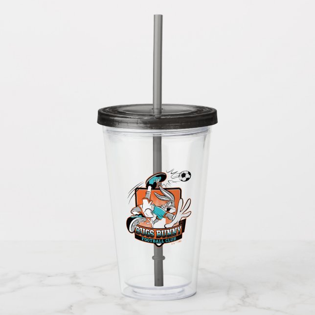 BUGS BUNNY™ Football Club Badge Take Away Mugg (Framsida)