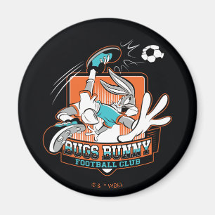 BUGS BUNNY™ Fotbollsklubb logo Magnet
