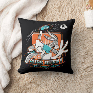 BUGS BUNNY™ Fotbollsklubbslogo Kudde