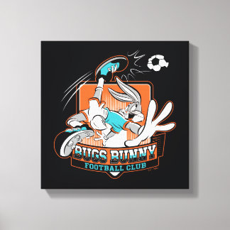 BUGS BUNNY™ Fotbollsklubbsmärke Canvastryck
