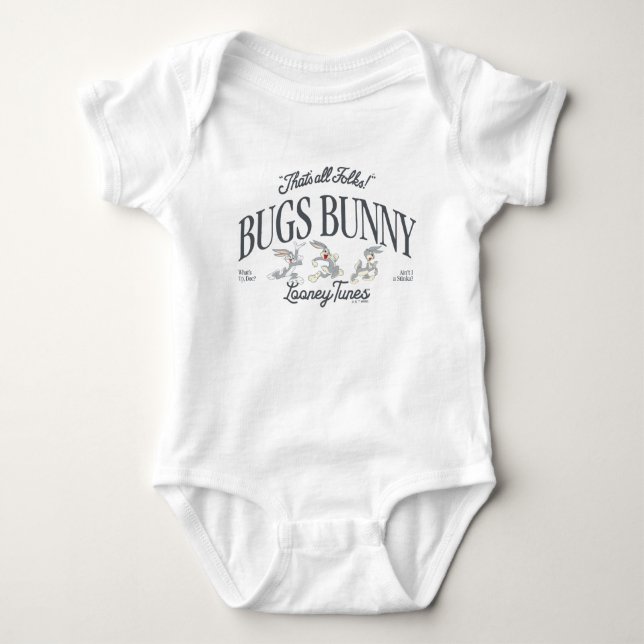 BUGS BUNNY™ Genom Åren T Shirt (Framsida)