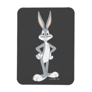 BUGS BUNNY™ Kaninblick Magnet
