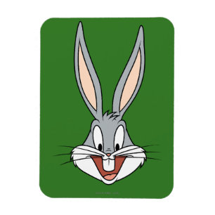 BUGS BUNNY™ Leende Ansikte Magnet