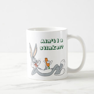 BUGS BUNNY™ Liggande och äter morot Kaffemugg
