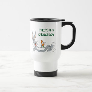BUGS BUNNY™ Liggande och äter morot Resemugg