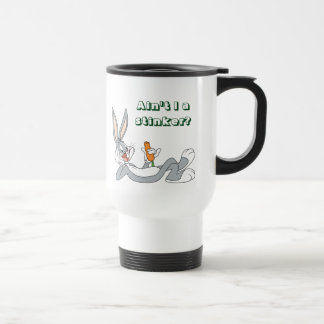 BUGS BUNNY™ Liggande och äter morot Resemugg