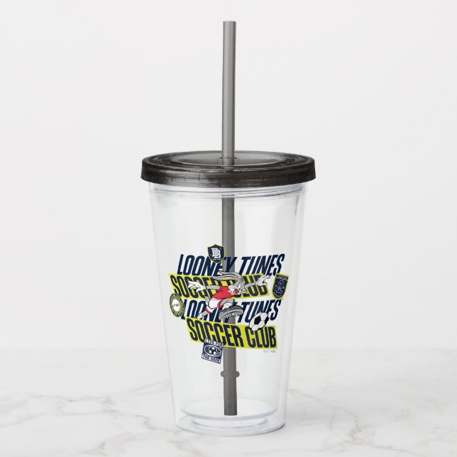 BUGS BUNNY™ LOONEY TUNES™ Fotbollsklubb Take Away Mugg (Framsida)