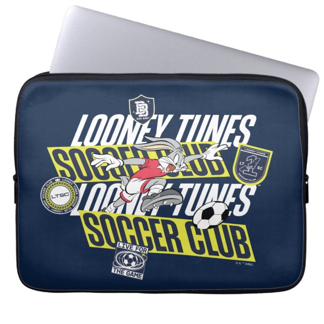 BUGS BUNNY™ LOONEY TUNES™ Soccer Club Laptop Fodral (Framsidan)