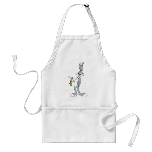 BUGS BUNNY™ Med Morot Förkläde (Framsidan)