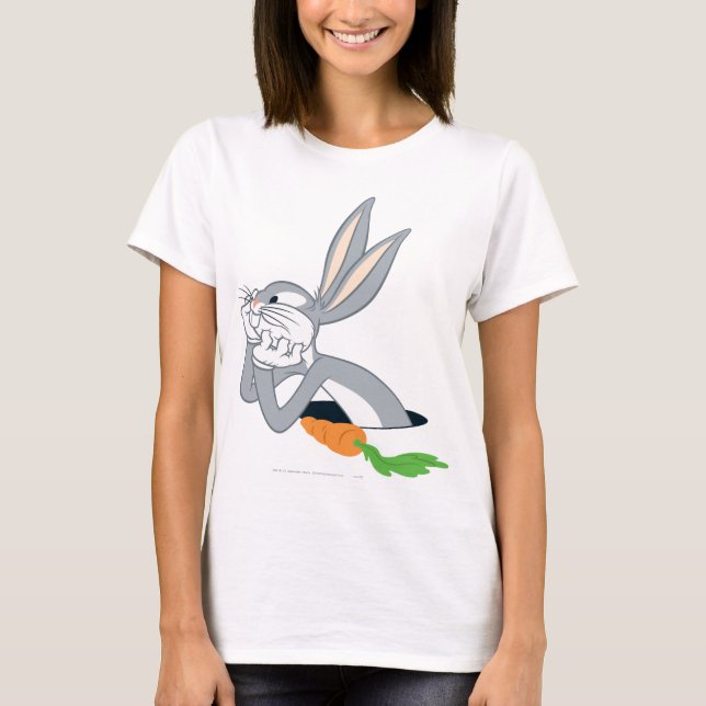 BUGS BUNNY™ med Morot T-shirt (Framsida)