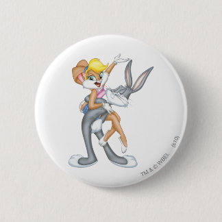 BUGS BUNNY™ och Lola Bunny Knapp