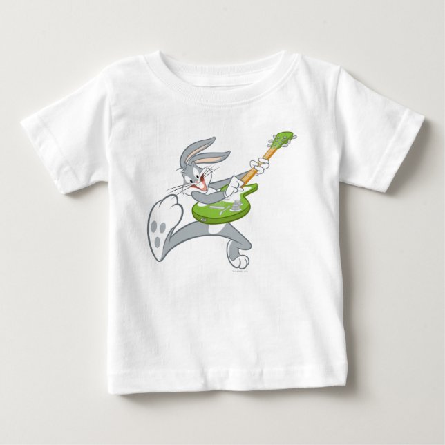 BUGS BUNNY™ spelar gitarr Tee (Framsida)
