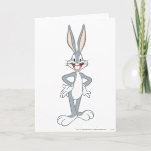 BUGS BUNNY™ Stående Kort